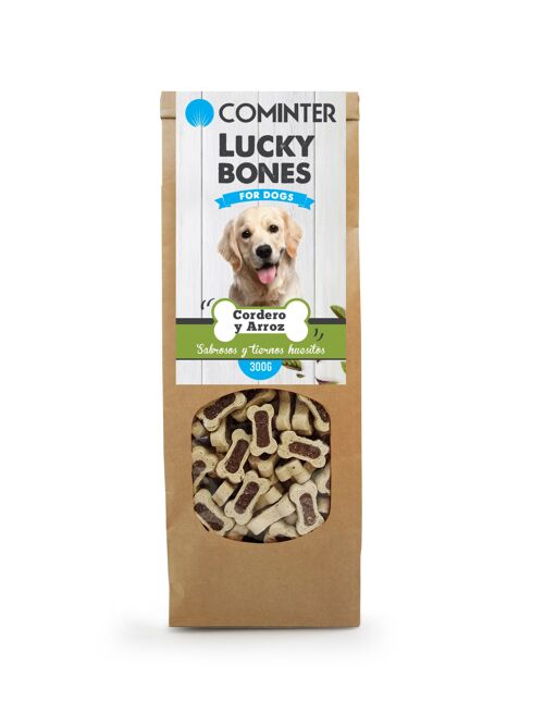 LUCKY BONES CORDERO Y ARROZ 300G