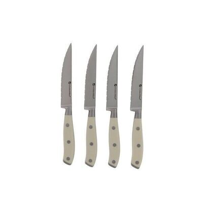 L'IRRESISTIBLE - SET DE 4 COUTEAUX STEAK BOITE COULEUR