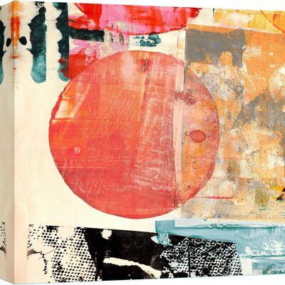 Modern painting, canvas print: Peter Winkel, Pop Love 2 (Sun)