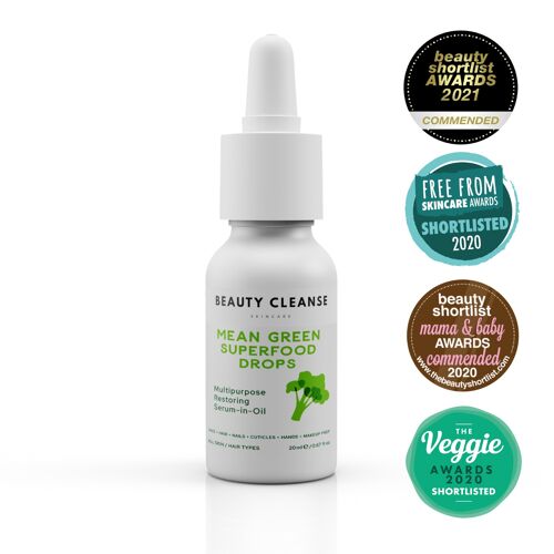 8-IN-1 Mean Green Superfood Drops Serum-in-Oil