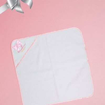 Asciugamano 100% cotone con logo Pomerania Beauty, 60x60cm