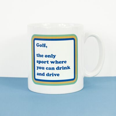 Taza Golf Drink Drive