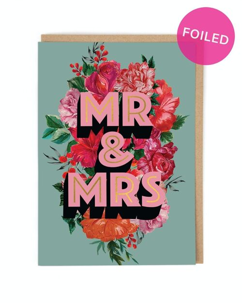 Mr And Mrs Greeting Card