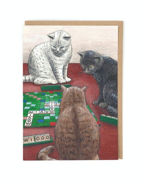 Scrabble Greeting Card