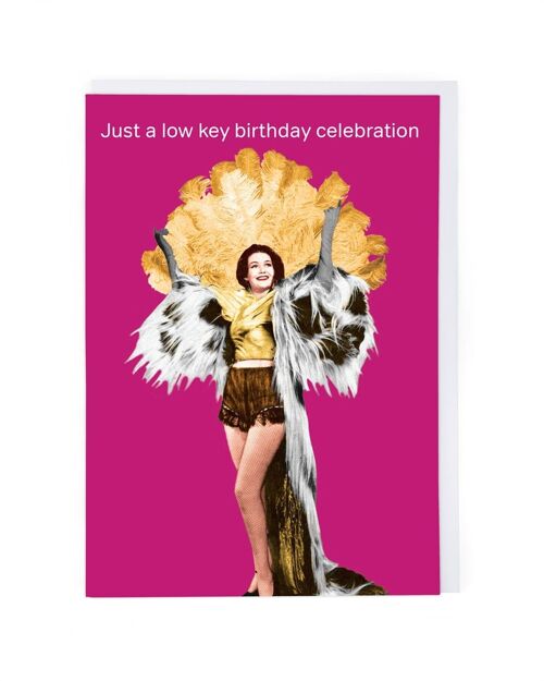 Low Key Birthday Birthday Card