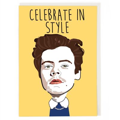 Carte d'anniversaire Styles