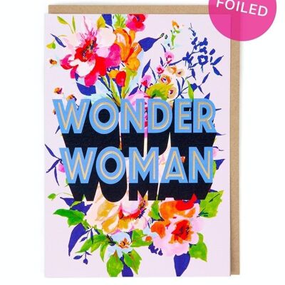 Cartolina d'auguri di Wonder Woman