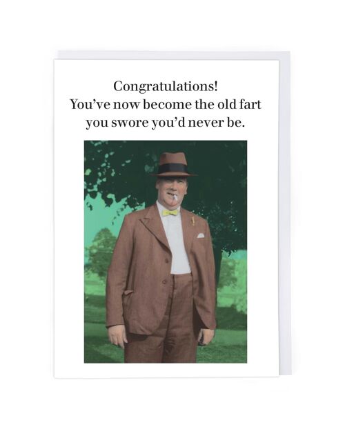 The Old Fart Greeting Card
