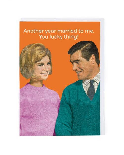 Married To Me Anniversary Card