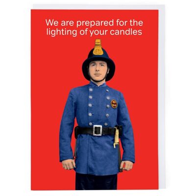 Lighting Your Candles Birthday Card