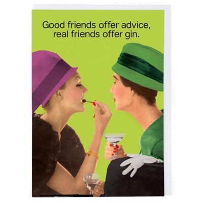 Offer Gin Birthday Card