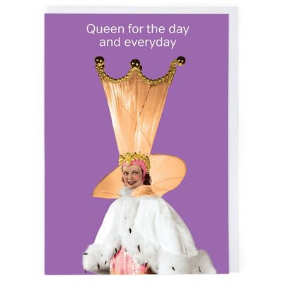 Königin-Geburtstagskarte