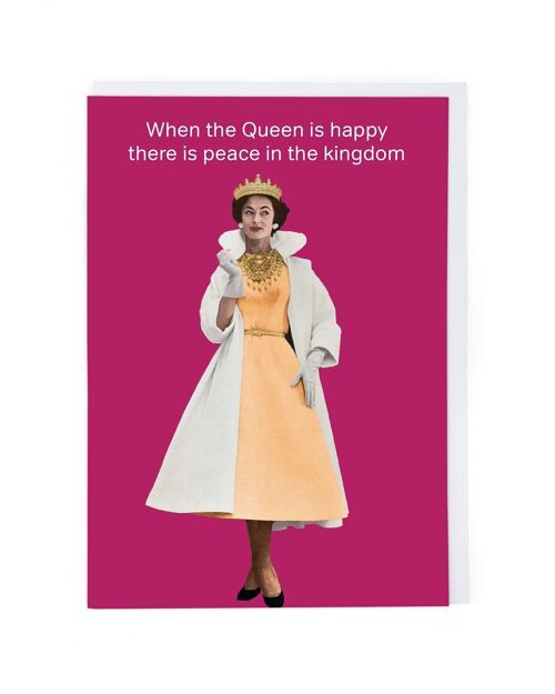The Queen Greeting Card
