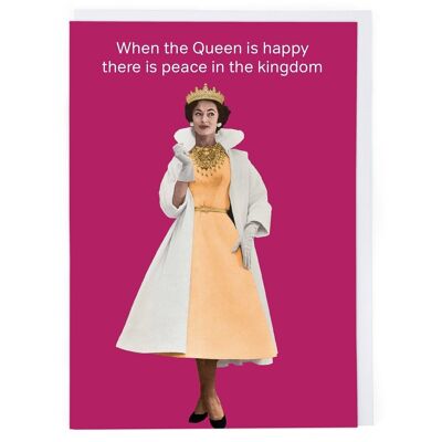 The Queen Greeting Card