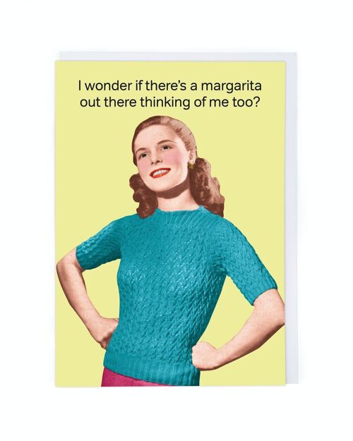 Margarita Greeting Card