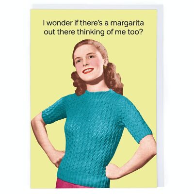 Margarita-Grußkarte