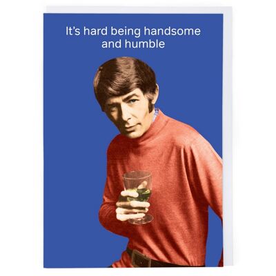 Handsome Greeting Card