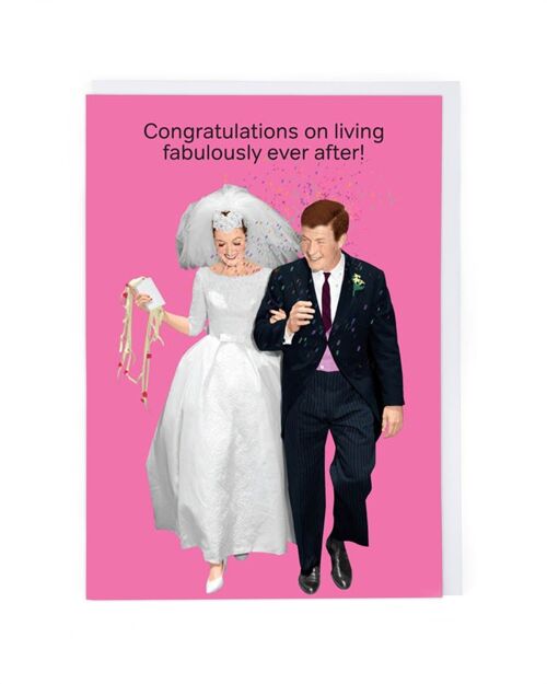 Fabulously Ever After Greeting Card