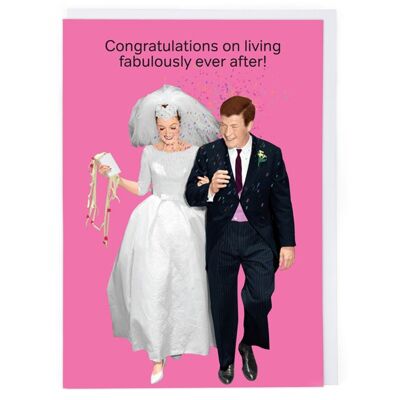 Fabulously Ever After Greeting Card
