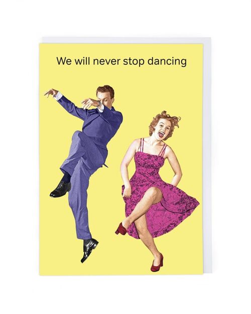 Dancing Greeting Card