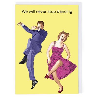 Dancing Greeting Card