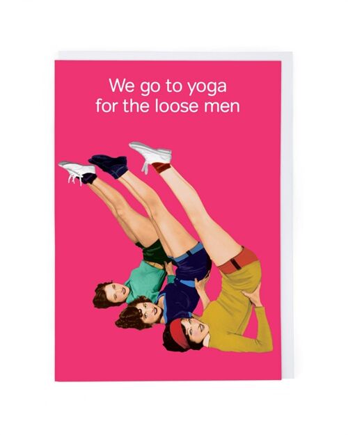 Loose Men Greeting Card