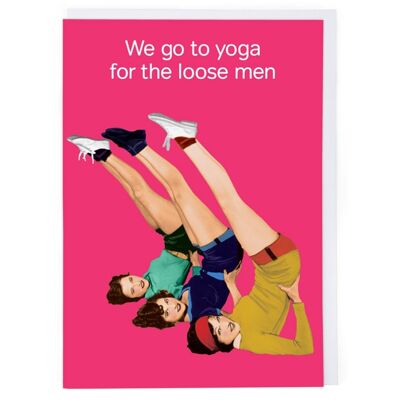 Loose Men Greeting Card