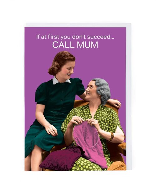 Call Mum Greeting Card