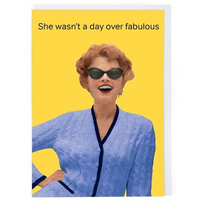 Fabulous Birthday Card