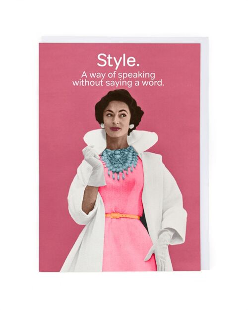 Style Greeting Card