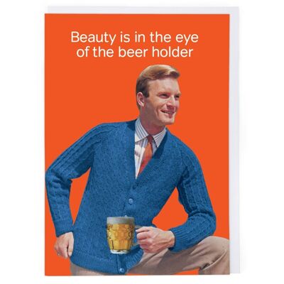 Beer Holder Greeting Card
