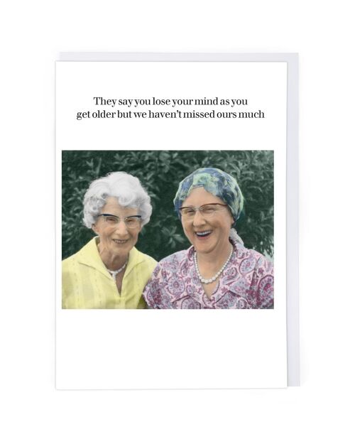 Lose Your Mind Greeting Card