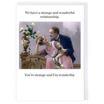 Strange And Wonderful Valentine Card