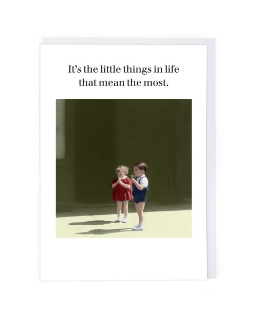Little Things In Life Greeting Card
