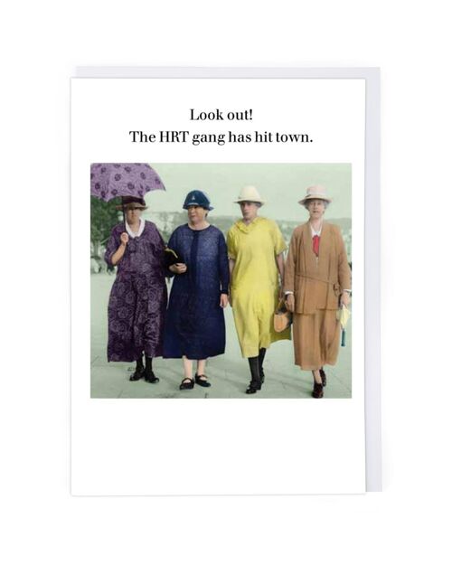 The Hrt Gang Greeting Card