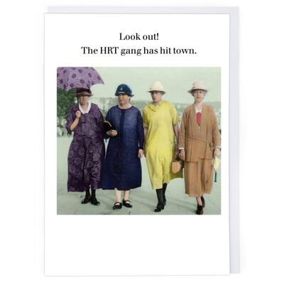 The Hrt Gang Greeting Card