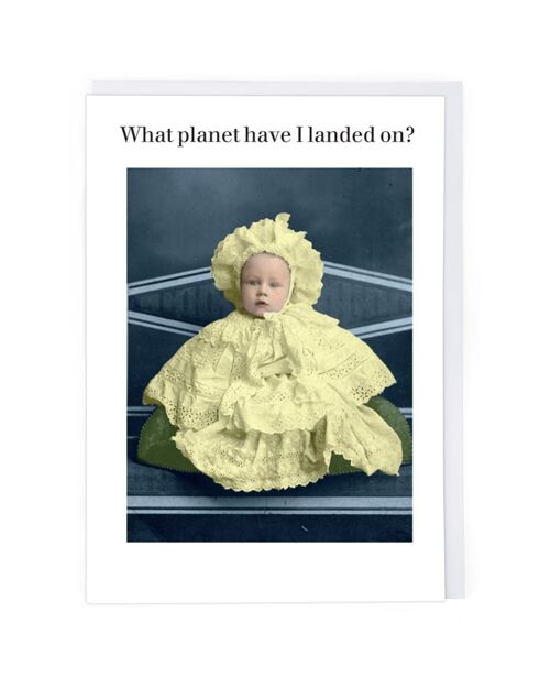 What Planet? Greeting Card