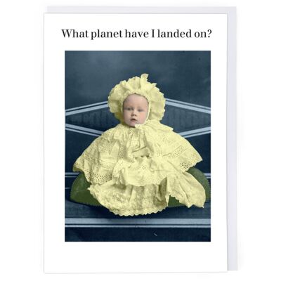 What Planet? Greeting Card