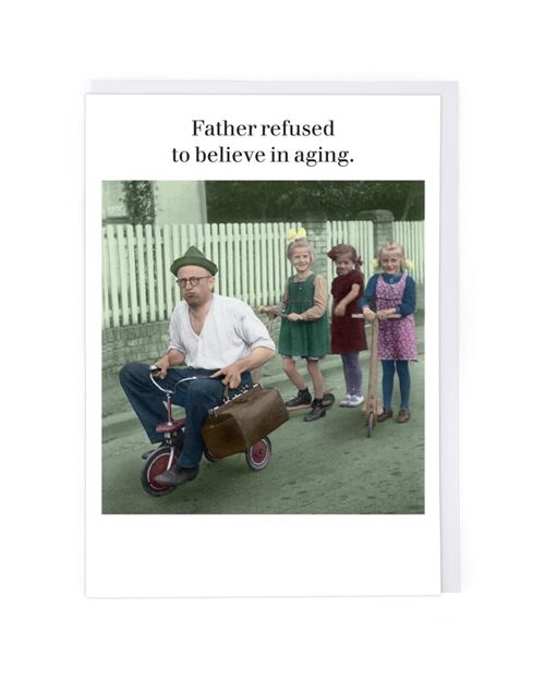 Father Refused Greeting Card