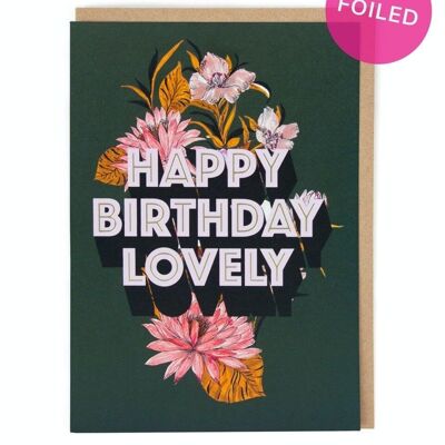 Happy Birthday Lovely Birthday Card