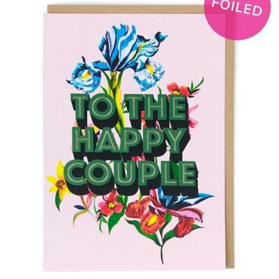 Pareja feliz Tarjetas de felicitación