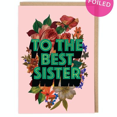 Meilleure carte d'anniversaire de soeur