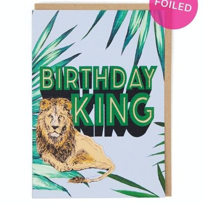 Geburtstag König Geburtstagskarte