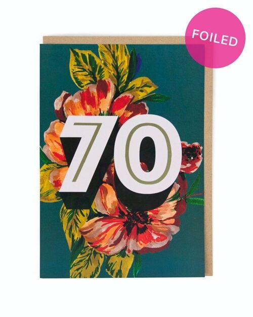 Seventy Age Card