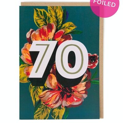 Seventy Age Card