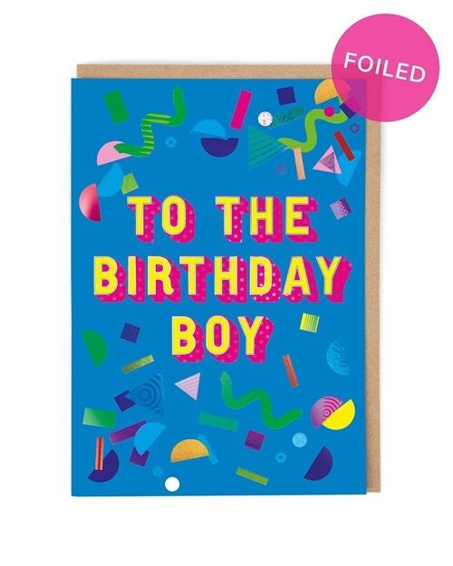 Birthday Boy Birthday Card