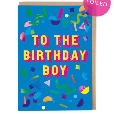 Birthday Boy Birthday Card