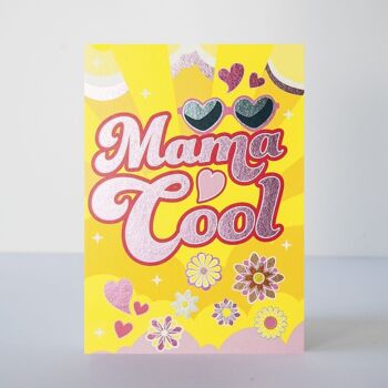 Maman cool Carte de vœux 2