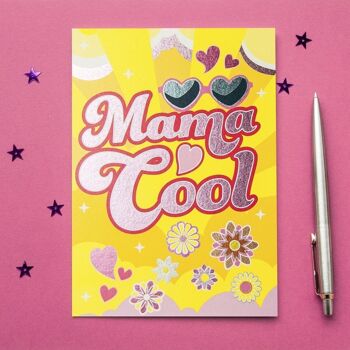 Maman cool Carte de vœux 3