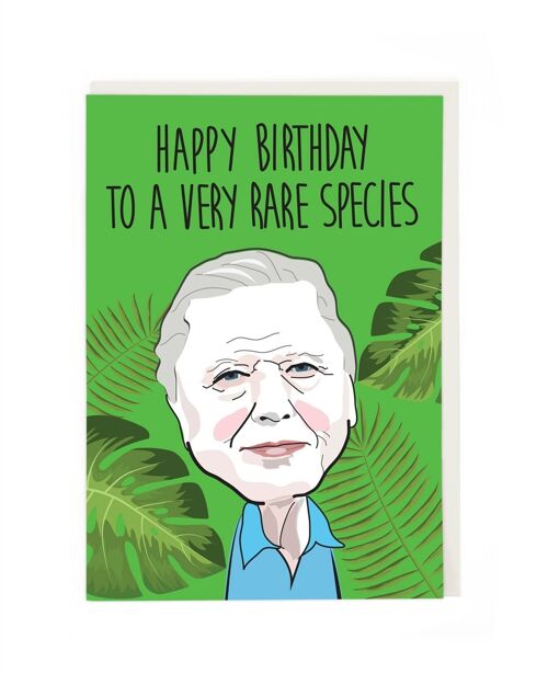 A Very Rare Species Birthday Card